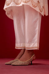 EMBROIDERED TUNIC TROUSER SET