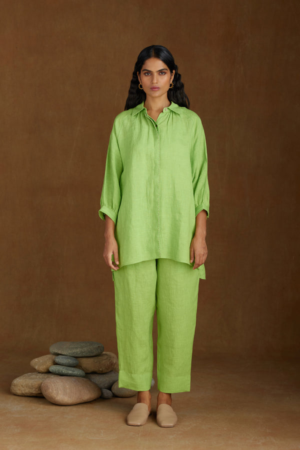 Button-up Tunic with Pants
