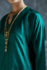 Silk Tunic | Basil